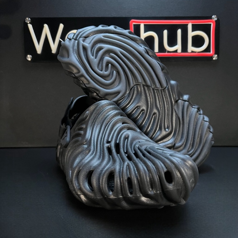 Crocs x Salehe Bembury Pollex Clogs • 207393-001 Black • Men Size 9 / Womens 11